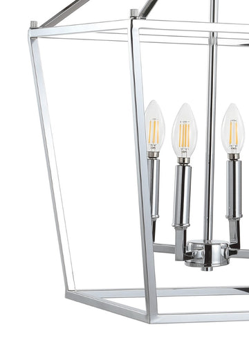 Pagoda Lantern Metal LED Pendant